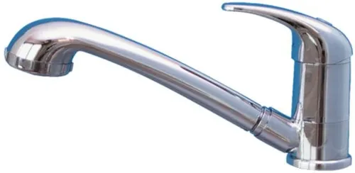 Comet Roma Einhebelmischer mit Dusche London - Einhebelmischer aus robustem Material, mit hochwertigem Mikroschalter und praktischer Dusche London für höchsten Komfort in Küche oder Bad.