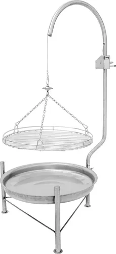 Schneider Grillstation 50 Abani mit Edelstahl-Grillrost - Grill-Werkzeuge, hochwertige Grillstation mit langlebigem Edelstahl-Grillrost und praktischer Aufhängung für optimalen Grillspaß.