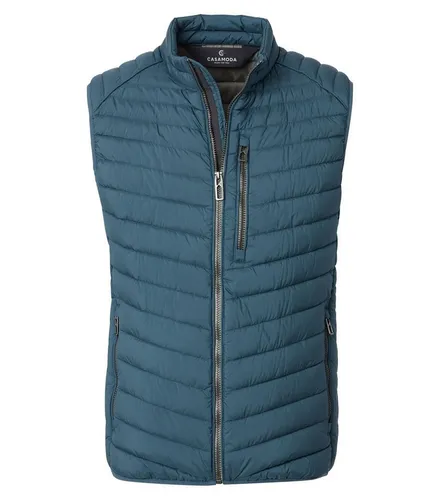 CASAMODA Steppweste blau 3XL - Stylische Steppweste in Blau, 3XL. Ideal für kühle Tage, winddicht und mit praktischem Reißverschluss. Perfekt für den Alltag oder Outdoor-Aktivitäten.