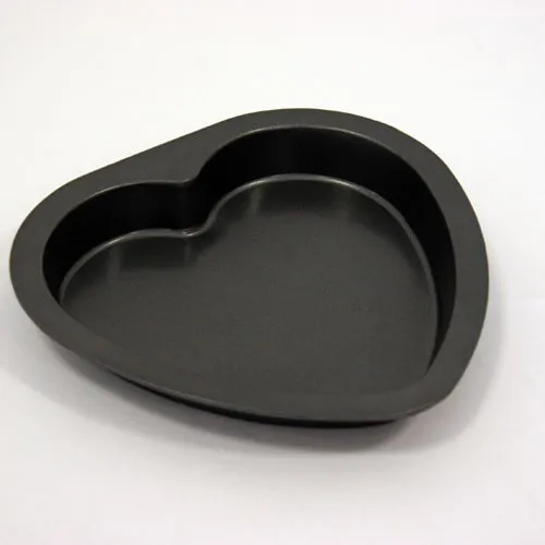 BACKFORM HERZ KUCHENFORM BACK FORM HERZBACKFORM SCHWARZBLECH 22CM ANTIHAFT NEU