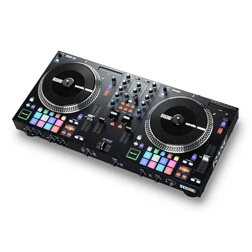 Rane One B-Stock - Professioneller DJ-Controller - Multimedia, Audio, DJ Controller; motorisierte Plattenteller und Sofort-Zugriff auf Effekte machen diesen Controller zum idealen Begleiter für jeden DJ.