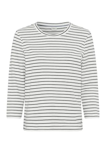 Brax Sweatshirt STYLE.CIRA - Bequemer Damen Sweatshirt aus 100% Baumwolle, Größe 46, in CLEAN DARK BLUE – ideal für lässige Freizeitlooks.