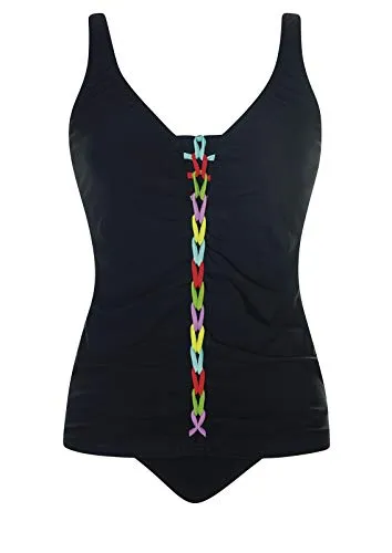 Sunflair Damen Tankini mit Schalen und großen Cups – Eleganter Zweiteiler für den Sommer