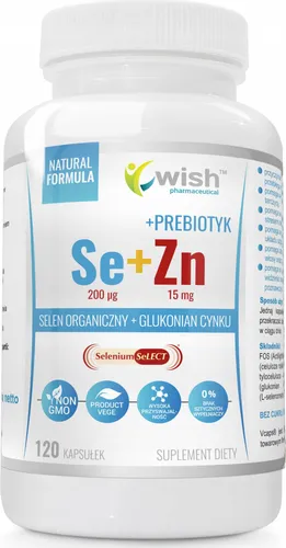 WISH -Selen + Zink + Probiotika, 120 Kapseln