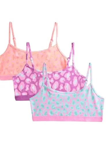 NEXT Mädchen Kurztops, 3er-Pack Pink/Purple 134-140