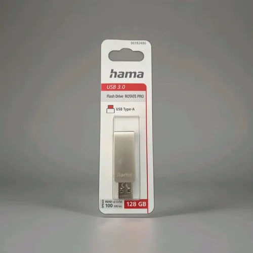 Hama 182486 Rotate Pro USB Typ-A Stick 128 GB Silber Neu Ovp