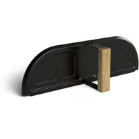 Dome Gen 2.0 XL Tür mit Dichtung und Luftschieber schwarz - Hochwertige Tür für Dome Gen 2.0 XL Pizzaofen, aus robustem Stahl mit Holzgriff. Ideal für optimale Temperaturkontrolle beim Grillen.