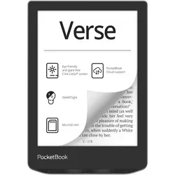PocketBook Verse Mist Grey - E-Book-Reader mit 7,8 Zoll Display, leicht und ideal für unterwegs