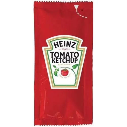 Heinz Tomato Ketchup 12 x Sachets | 12 einzelne Beutel von Heinz
