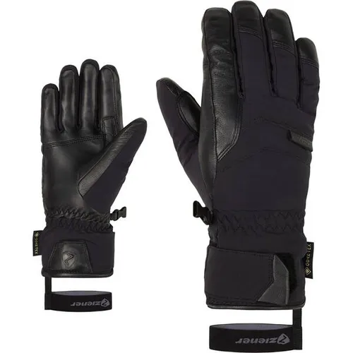 ZIENER Damen Handschuhe KAMARY GTX AW lady glove - Hochwertige Skihandschuhe für Damen, wasserdicht und atmungsaktiv dank GORE-TEX, mit warmer lavalan Wollwattierung für optimalen Tragekomfort bei kaltem Wetter.