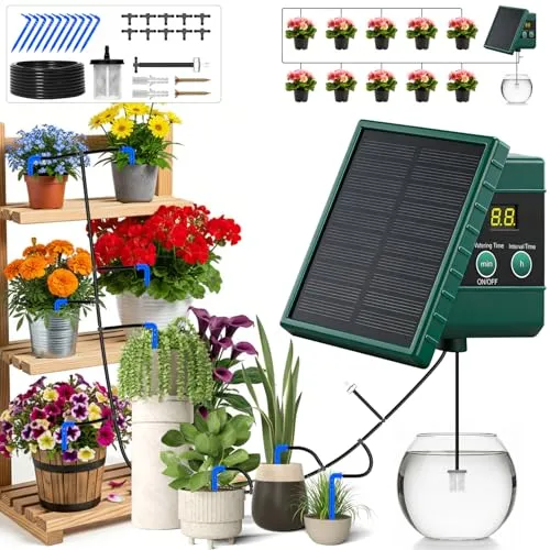 Onherm Solar Bewässerungssystem für den Garten