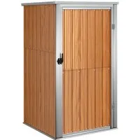 vidaXL Gerätehaus Geräteschuppen Braun 88x89x161cm