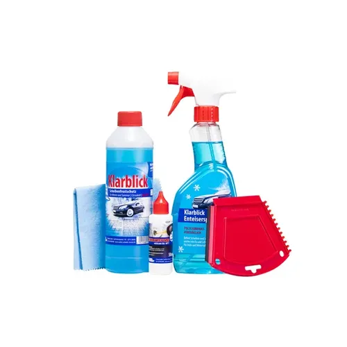 Auto Winterset Klarblick 5-teilig - Autopflege & Motorradpflege, inklusive Frostschutzmittel und Scheibenklar für klare Sicht und Sicherheit im Winter.