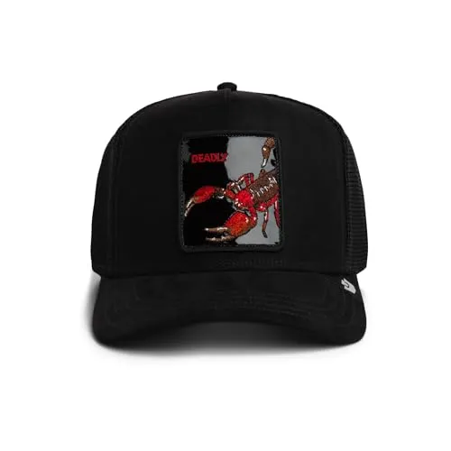 Goorin Bros Metallic Patch Collection Trucker-Kappe - Stylische Trucker-Kappe mit verstellbarem Schweißband aus Baumwolltwill, ideal für alle Jahreszeiten. Atmungsaktiv und mit geschwungenem Schirm – der perfekte Begleiter für jedes Outfit.