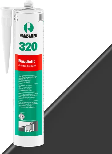Ramsauer 320 Baudicht 1K Hybrid Dichtstoff 310ml Kartusche anthrazit