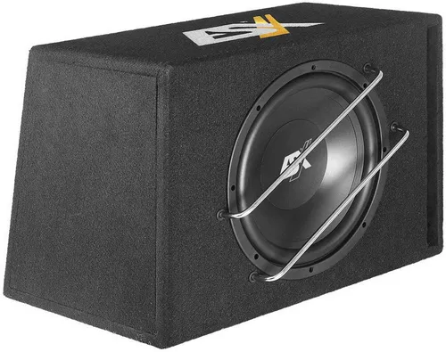 ESX HXB12R Subwoofer - Hochwertiger 30 cm Bassreflex-Subwoofer für Autos, optimiert für kräftigen und tiefen Bass. Edles Design mit Schutzbügeln und robuster Verarbeitung für beeindruckenden Klang.