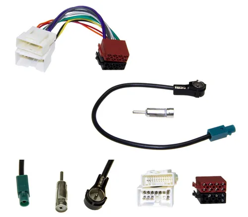 Adapter Universe Auto Radio Antennen Adapterkabel KFZ PKW DIN ISO passend für Dacia KFZ-Adapter