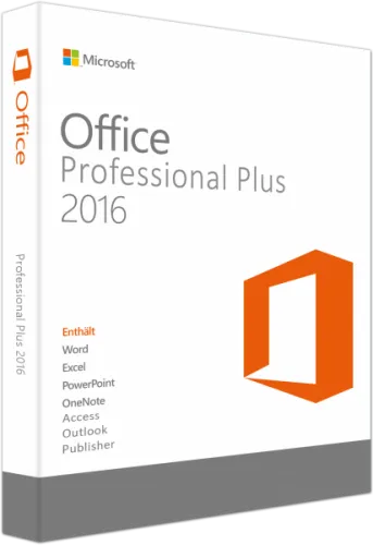 Produktbild Microsoft Office 2016 Professional Plus Lizenz für 3 PC