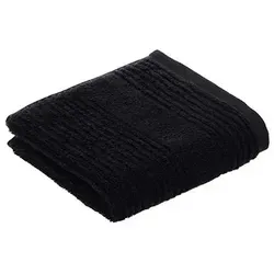 Vossen Tomorrow Gästetuch 30 x 50 cm schwarz in schwarz von Vossen