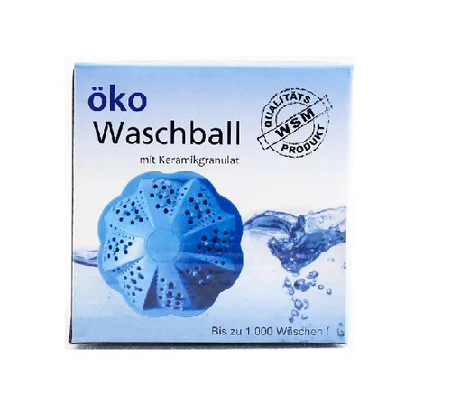 Öko Waschball oval für Waschmaschine ohne Waschmittel