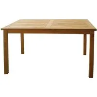 Gartentisch Paris in premium Teak 100 x 70 cm