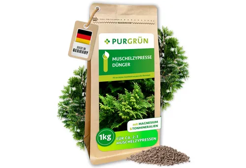 Purgrün Muschelzypresse Dünger 1 kg von Purgrün