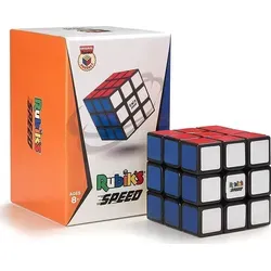 Rubik's 6063164 3x3 Magnetischer Speed Cube, schneller als je zuvor Problemlösungswürfel