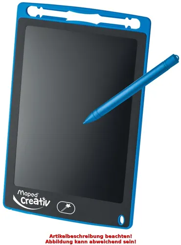 Maped Creativ LCD Schreib- & Maltafel MAGICAL TABLET, blau