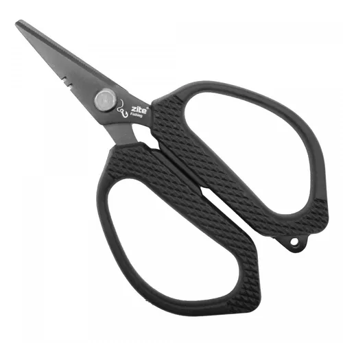 Angelschere Schnurschere 12 cm Anglerschere für geflochtene Schnüre Zite Fishing