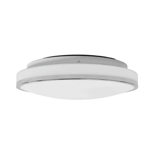 Lindby LED Deckenlampe Lyss - Spritzwassergeschützte Badezimmerleuchte - Moderne 1-flammige LED Deckenlampe in Weiß aus Glas, ideal für Bad und andere Räume mit energieeffizientem Licht. Inklusive hochwertigem Leuchtmittel für sofortige Nutzung.