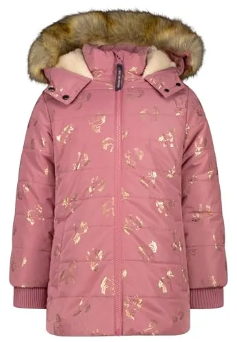 SALT AND PEPPER Mädchen Outdoor Jacke Gold mit Pferde-Print von SALT AND PEPPER