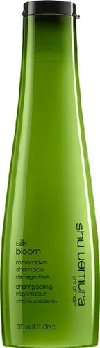 Shu Uemura Silk Bloom Restorative Shampoo 300 ml - Shampoo für geschädigtes Haar mit kostbarem Arganöl, repariert und regeneriert die Haarstruktur für ein kräftiges, seidiges Haargefühl.