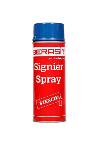 BERASIT Signierspray Markierung, 400 ml, Versandeinheit=1 Dose (blau)