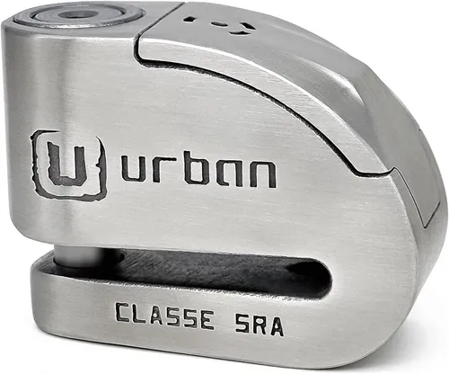 Lucchetto Blocco Disco Acciaio INOX 14 mm - Allarme Hi-Tech - SRA