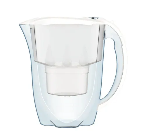 Aquintos Wasseraufbereitung Wasserfilter Tischwasserfilter AQUAPHOR AMETHYST 2,8 L Trinkwasserfilter mit MAXPHO, Zubehör für Farbe: Weiß, Mit MAXPHOR+ Wasserfilter-Kartusche