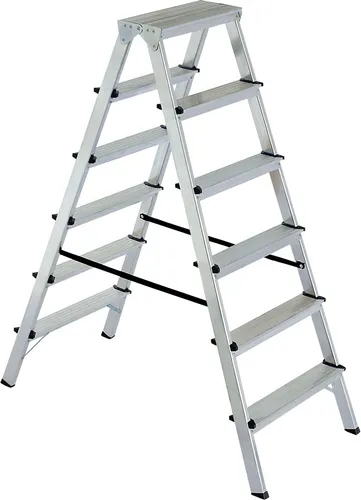 BRB-Lagertechnik Doppelleiter 2x6 Stufen