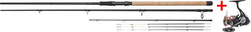 Set: DAM Sensotek Feeder 3,90m/WG -150g (75851)Rolle Daiwa Ninja 18 LT4000-C (10219-400)