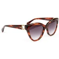 Bulget Sonnenbrille BG9263 55E01 - Eleganter UV-Schutz - Stylische Bulget Sonnenbrille BG9263 mit 100% UVB & UVA Schutz. Ideal für sonnige Tage, mit braunem Vollrandrahmen und komfortabler Passform. Perfekt für modebewusste Damen.