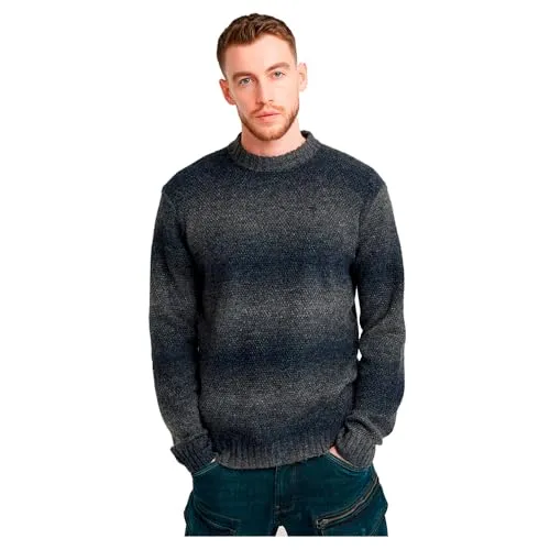 G-STAR Strickpullover Gradient - Lässiger Stil für jeden Anlass - Strickpullover für Casual-Anlässe mit modernem, meliertem Look. Der Rundhalsausschnitt und die Ripp-Details sorgen für Komfort und eine optimale Passform.