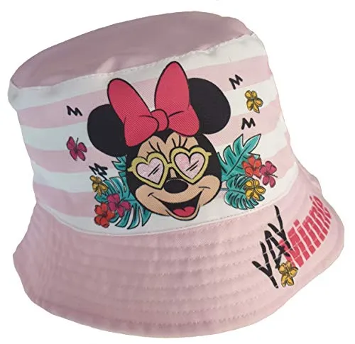 Minnie Mouse - Sommerhut in rosa - Gr. 54