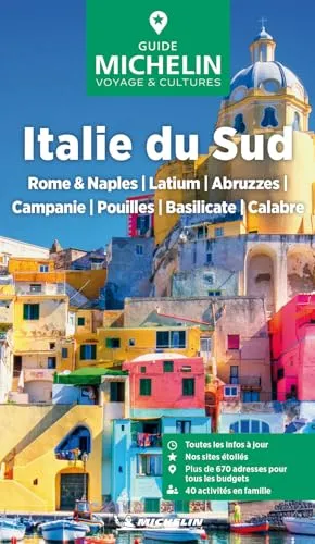 Italie du Sud: Rome & Naples, Latium, Abruzzes, Campanie, Pouilles, Basilicate, Calabre (La guida verde)