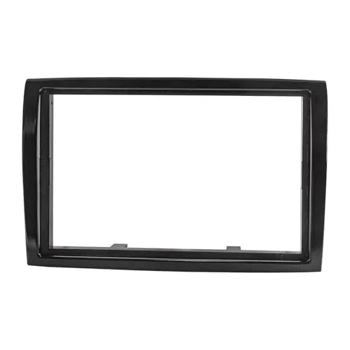 tomzz Audio 2414-048-2 Doppel DIN Radioblende kompatibel mit FIAT Ducato Peugeot Boxer Citroen Jumper Relay Fzg. mit Radiovorbereitung Piano Lack schwarz