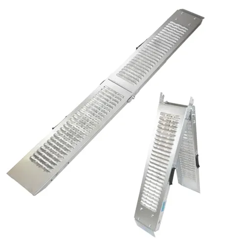 TRUTZHOLM Klappbare Auffahrrampe 189cm mit 200 kg Tragkraft