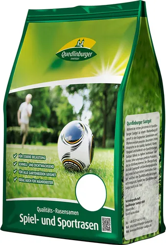 Spiel- & Sportrasen 1 kg | Sportrasen von Quedlinburger