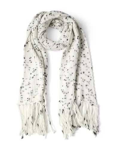 STREET ONE Damen A572666 Langer Schal, Mehrfarbig - Schals für Damen mit modischen Fransen und grafischem Muster, gefertigt aus einem angenehmen Materialmix. Maße ca.: 206 x 35 cm, ideal für stilvolle Akzente.