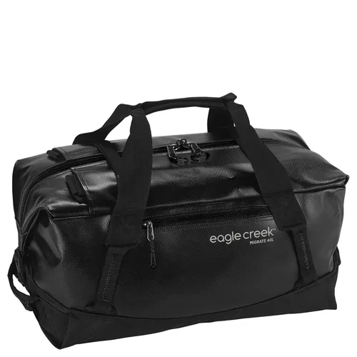 Eagle Creek Migrate 40L Reisetasche - Schwarz - Reisetasche mit 40L Volumen, aus 100 % recyceltem Material, extrem wasser- und abriebfest, ideal für Business und Outdoor-Abenteuer.