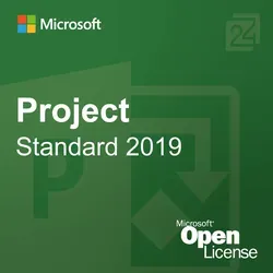 Produktbild Microsoft Project 2019 Standard Open License, Terminalserver, Volumenlizenz
