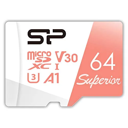 Silicon Power Sp-M. Card - Sp064Gbstxdv3V20Sp - Microsdxc 64Gb