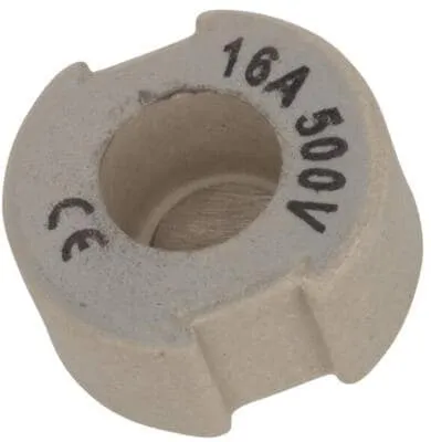 Mersen 01657.016000 Schraub-Passeinsatz, DII, 16A, grau (P200711)