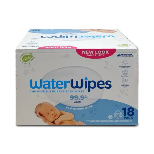 WaterWipes Baby Feuchttücher 18 x 60 Stk.